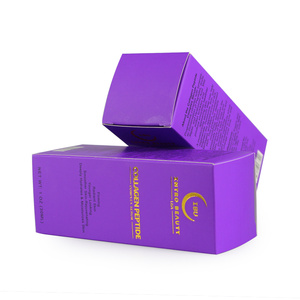 soft touching laminated pantone printing paper box for perfume package